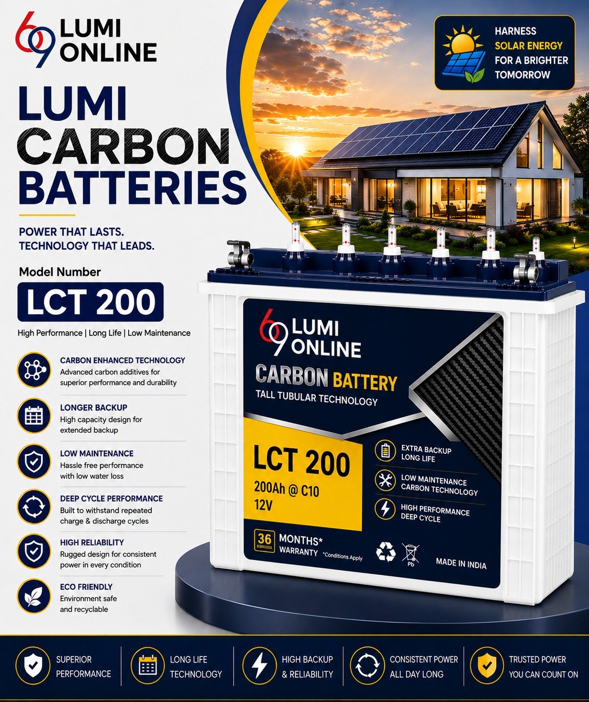 LCT200 Carbon Battery