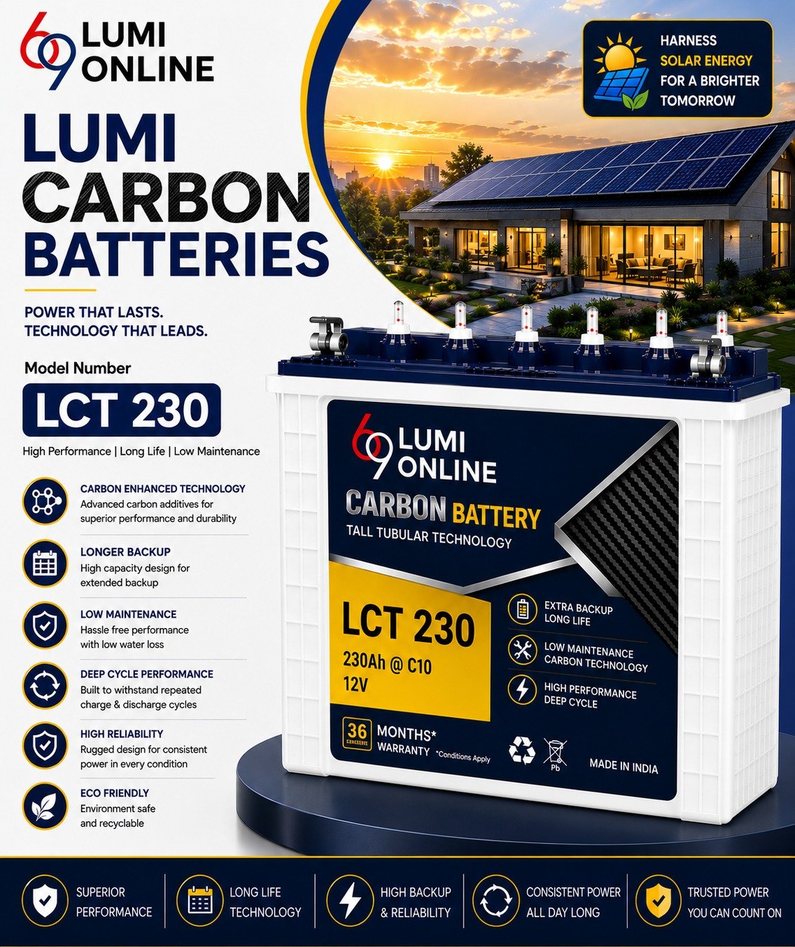 LCT230 Carbon Battery