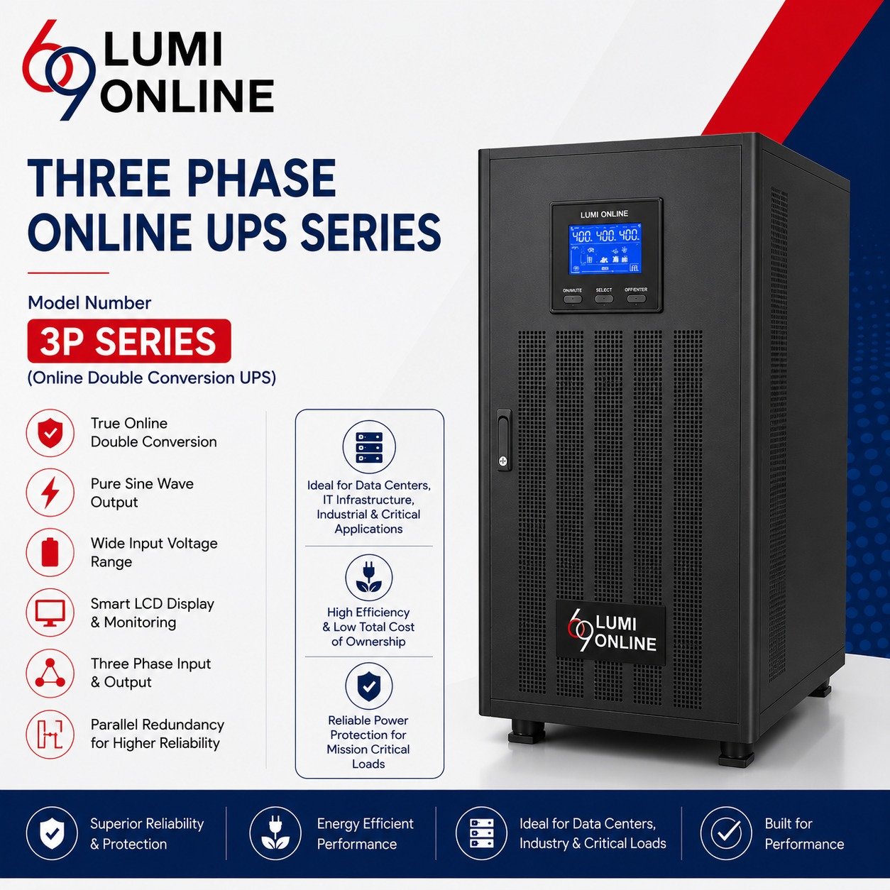 Three Phase Online UPS Series