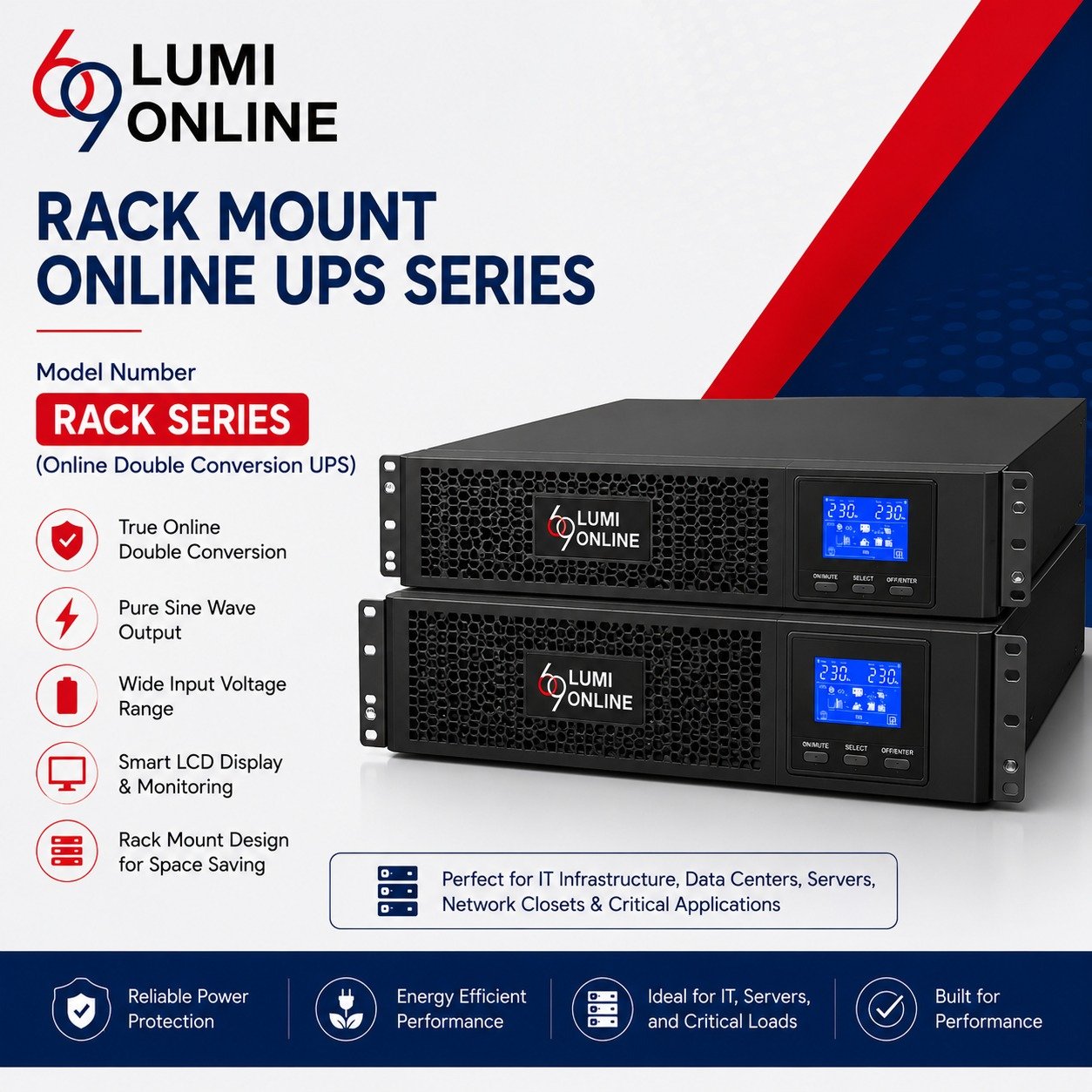 Rack Mount Online UPS Series